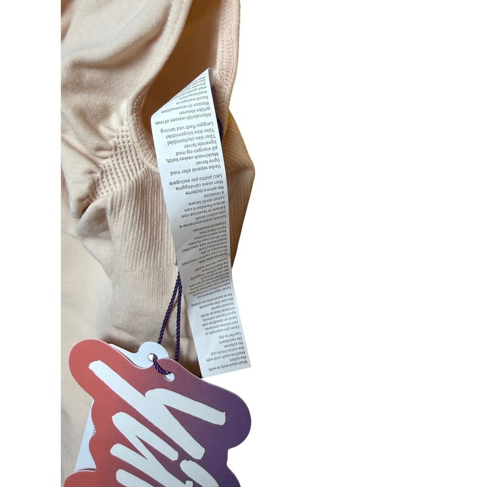 NWT Yitty Nearly Naked Shaping Thong Bodysuit Bad 4‎ Beige BU2251651 M/L - Picture 6 of 10